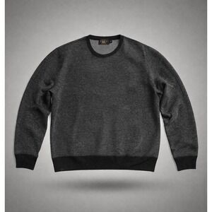 RRL Double RL Sweatshirt Mens XL Grey Marled Cotton Fleece Crewneck Americana